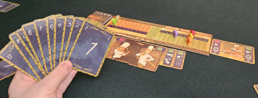 L’oaf board game in play