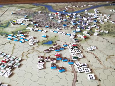 La Bataille de Dresde map setup
