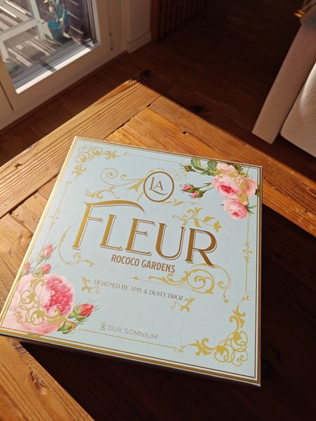 La Fleur board game on a sunny table