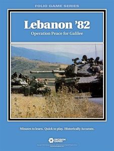 Lebanon '82: Operation Peace For Galilee box art
