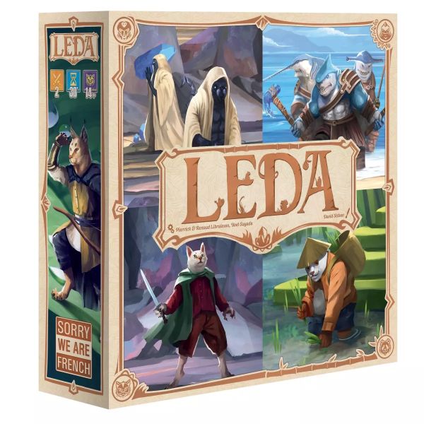 LEDA two player table setup