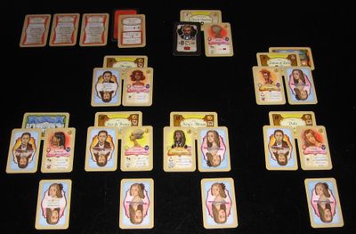 Completed three generation family tree in Legacy board game
