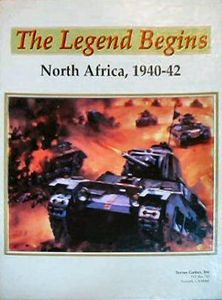 The Legend Begins: North Africa, 1940-42 box art