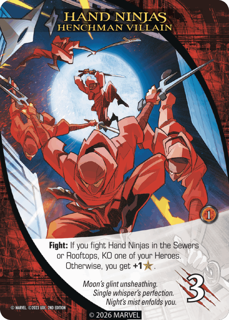 Legendary Marvel Second Edition Epic Mastermind card