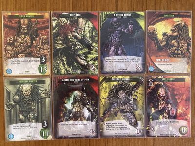 Legendary Encounters Predator character cards