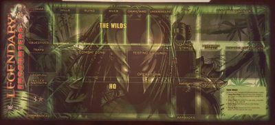 Legendary Encounters Predator cards arranged across a play mat