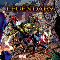 Legendary: A Marvel Deck Building Game box art