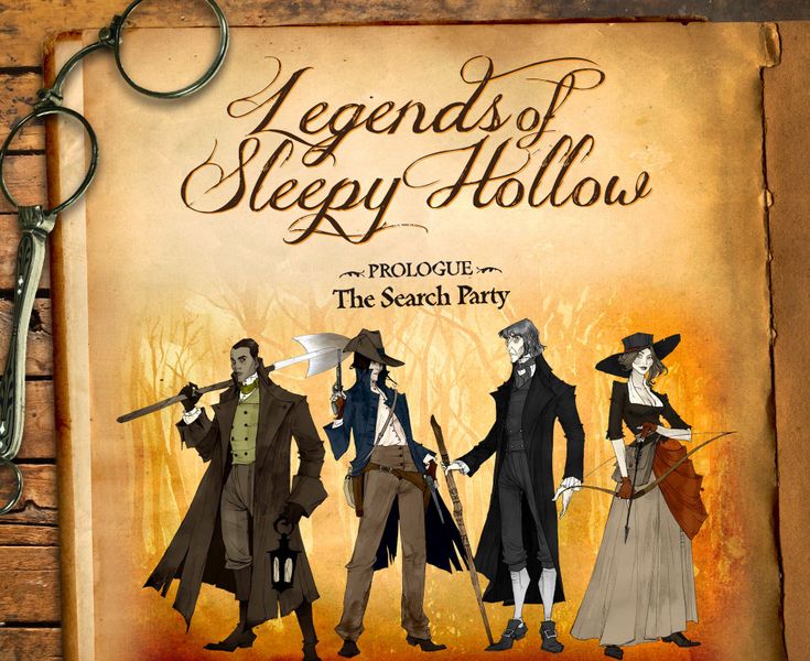 Legends of Sleepy Hollow campaign book and characters