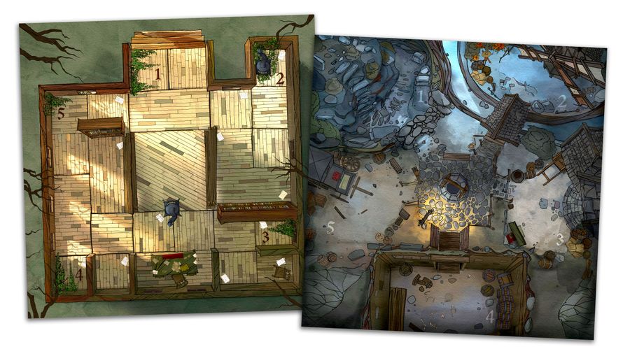 Legends of Sleepy Hollow chapter maps