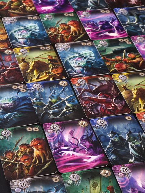 Legions Abyss Universe cards and components