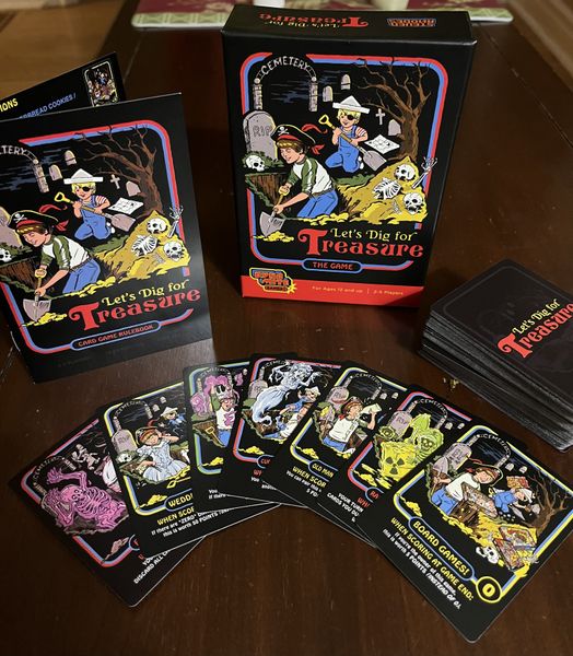 Let's Dig for Treasure cards during play