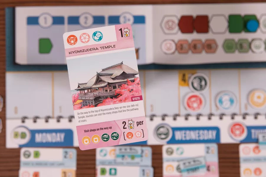 Let's Go To Japan attraction cards