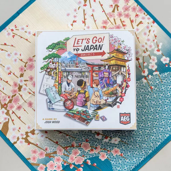 Let's Go To Japan player board