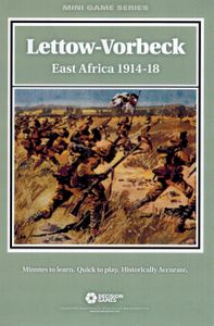 Lettow-vorbeck: East Africa 1914-18 box art