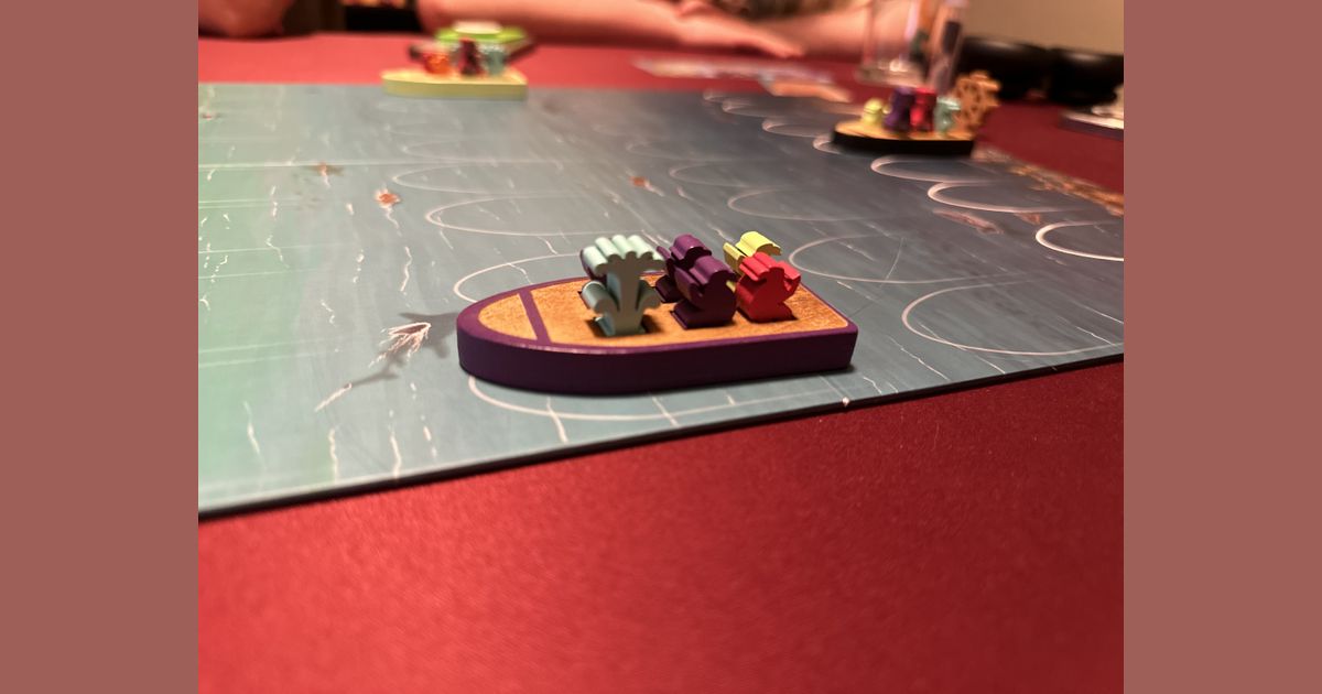 Lifeboats coloured sailor and officer pieces