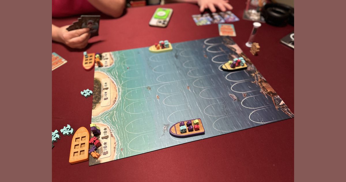 Lifeboats Plank of Carneades full table setup