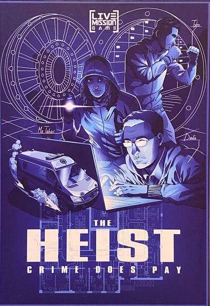 Live Mission Game: The Heist – Crime Does Pay box art