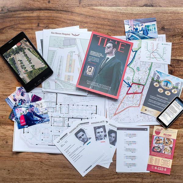 The Heist evidence components