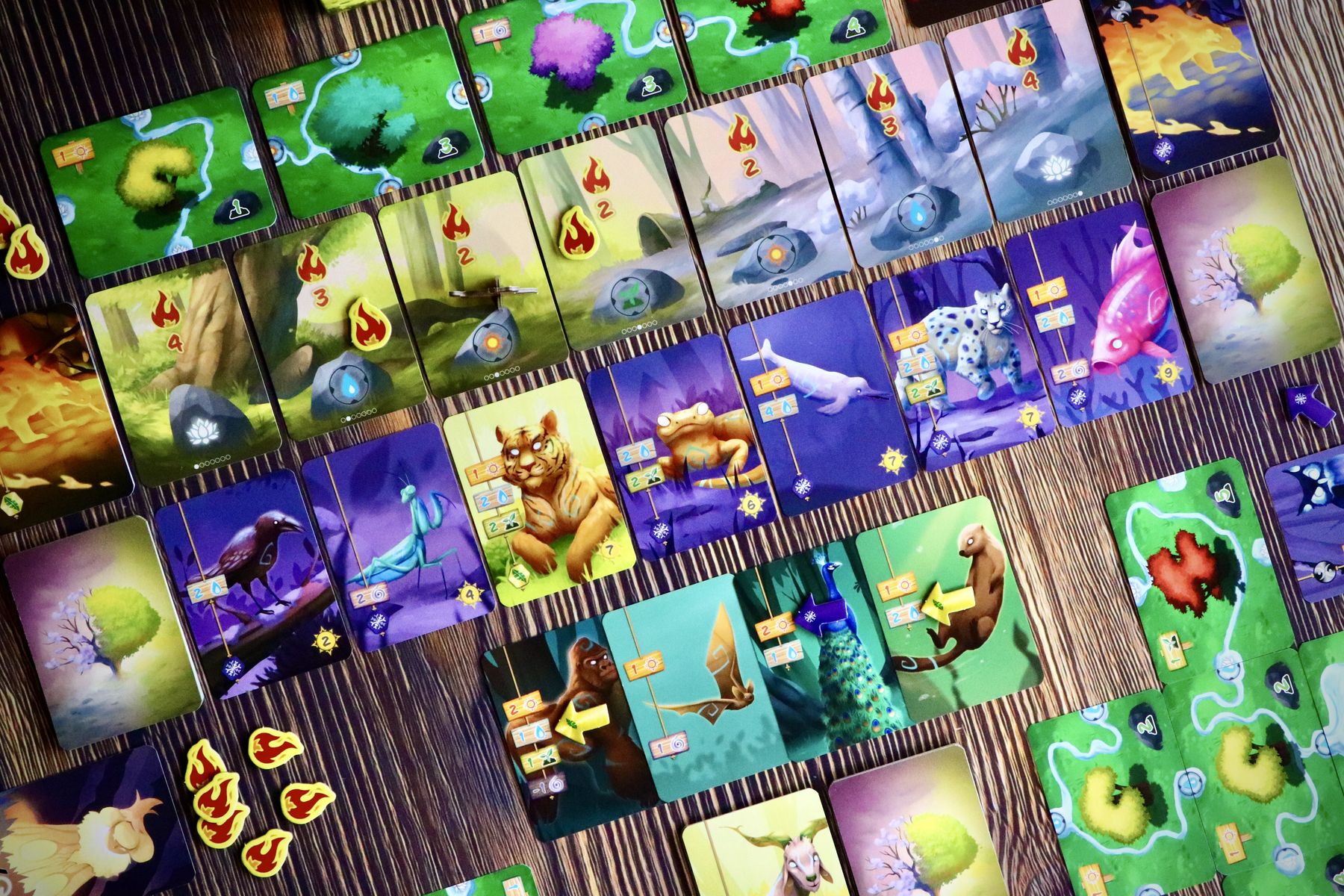 Living Forest Duel game in progress