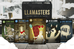 Llamasters: The Party Game box art