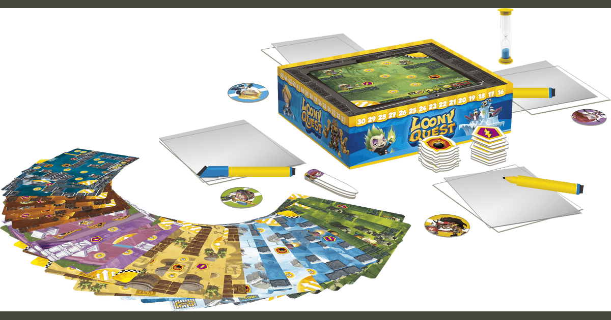 Loony Quest transparent drawing screen over a level