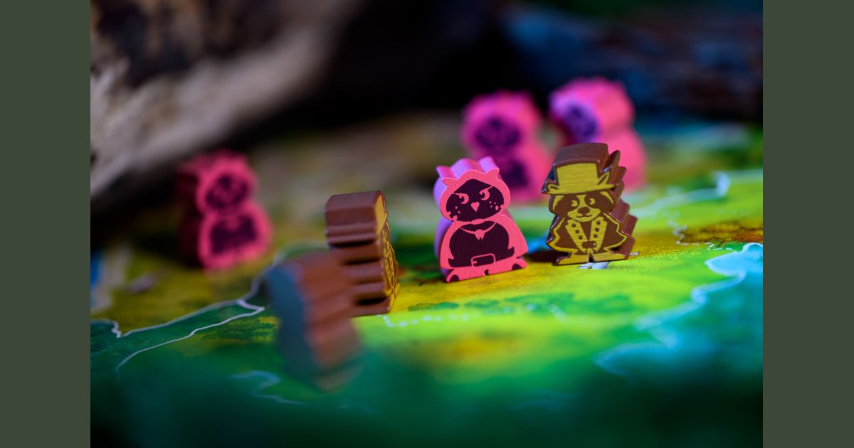 Lost Lumina traveller cards and dice