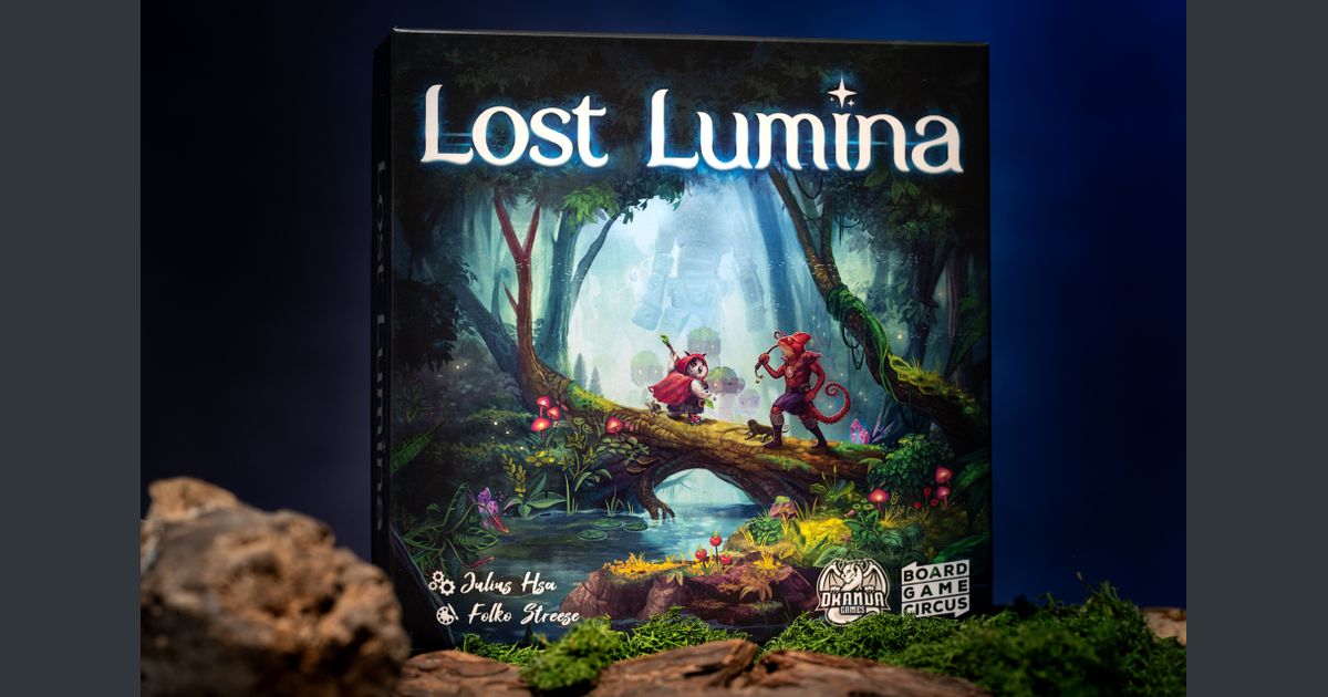 Lost Lumina board route with follower pieces