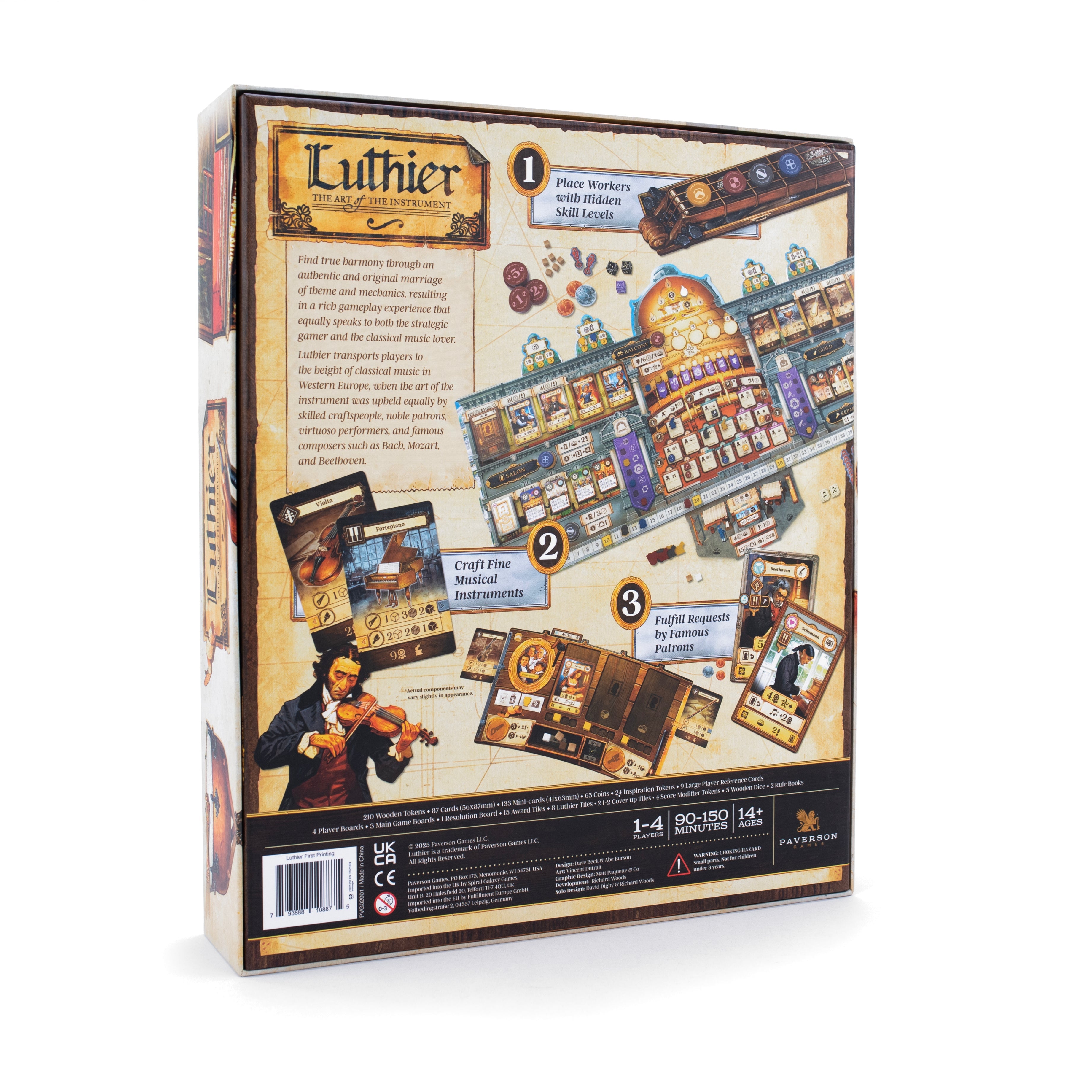 Luthier Standard Edition components