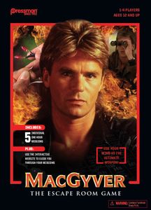 Macgyver: The Escape Room Game box art