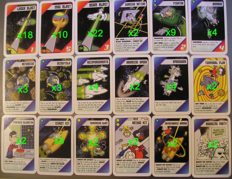 Mag Blast action cards