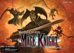 Mage Knight Board Game box art