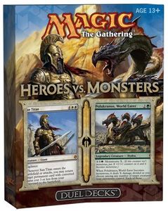 Magic: The Gathering – Duel Decks: Heroes Vs. Monsters box art
