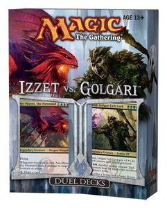Magic: The Gathering – Duel Decks: Izzet Vs. Golgari box art