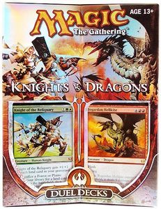 Magic: The Gathering – Duel Decks: Knights Vs. Dragons box art