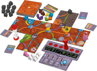 Magic Maze on Mars game in progress