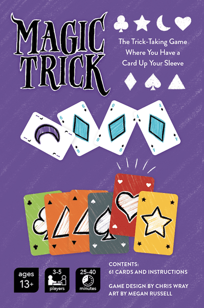 Magic Trick card game box back
