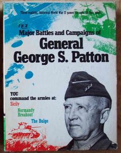 Major Battles And Campaigns Of General George S. Patton box art