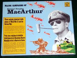 Major Campaigns Of General Douglas Macarthur box art