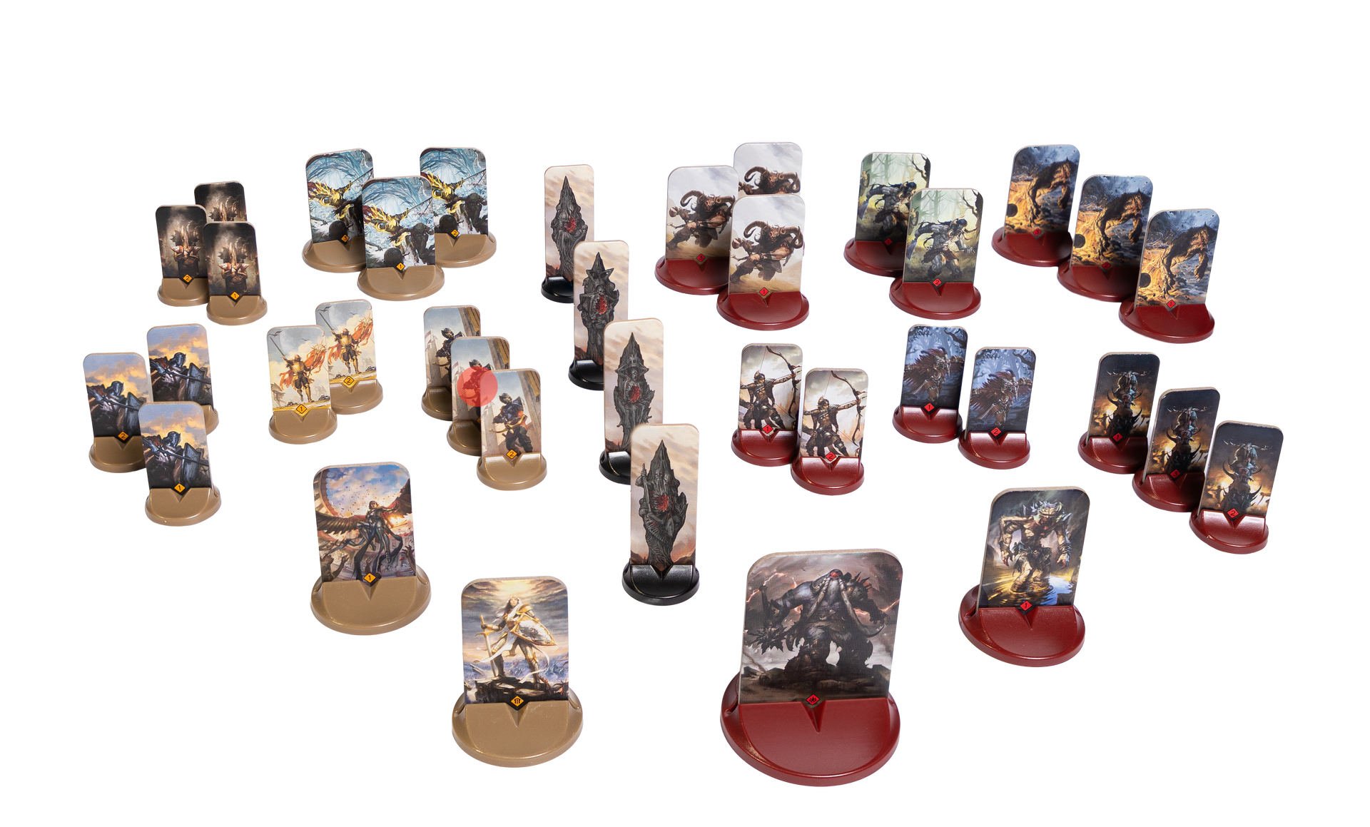 Malediction Sigrith and Thundersteps standees
