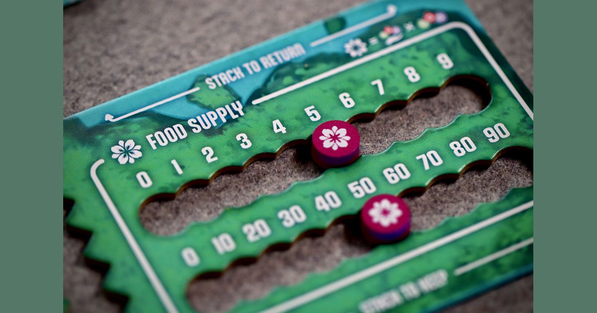 Manatee Sanctuary player board and cards