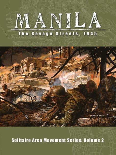Manila: The Savage Streets, 1945 box art