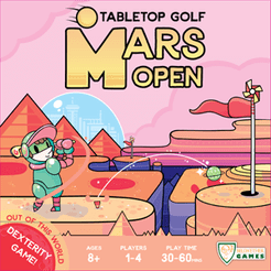 Mars Open: Tabletop Golf box art