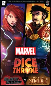 Marvel Dice Throne: Black Widow V. Doctor Strange box art