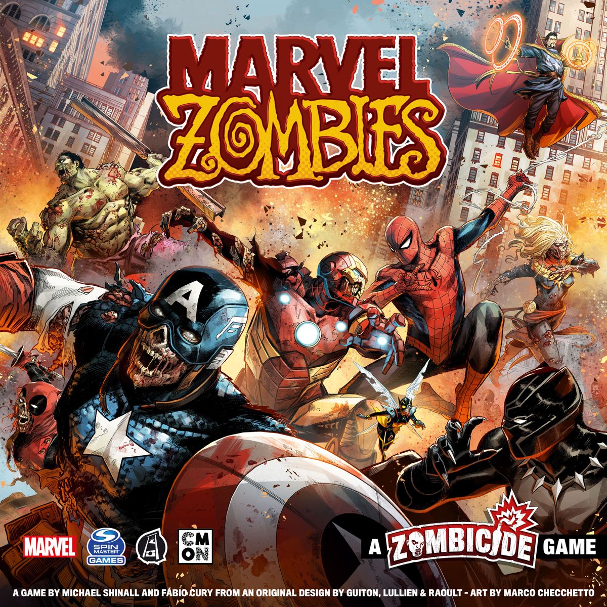 Marvel Zombies: A Zombicide Game box art