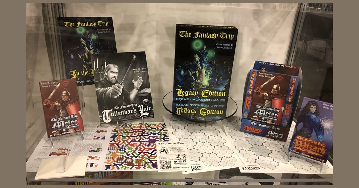 Melee Wizard and The Fantasy Trip game editions