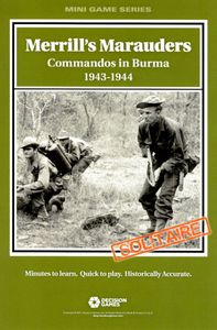 Merrill's Marauders: Commandos In Burma 1943-1944 box art