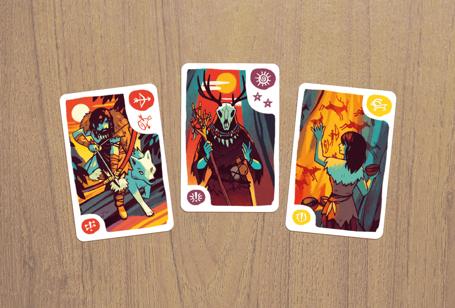 Mesos illustrated character cards