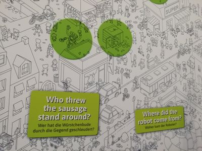 MicroMacro Kids Crazy City Park investigation map