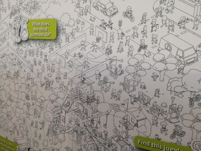 MicroMacro Kids Crazy City Park map detail