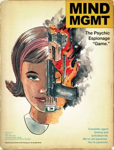 Mind Mgmt: The Psychic Espionage “game.” box art